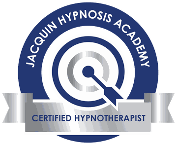 Jacquin Hypnosis Academy Certified Hypnotherapist badge